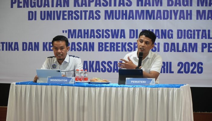 Unismuh dan Kemenham Sulsel Perkuat Literasi HAM, Mahasiswa Diajak Memahami Batas Kebebasan Berekspresi di Ruang Digital