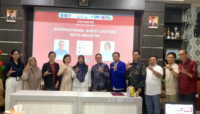Fakultas Teknik Unismuh Gelar Kuliah Tamu Internasional, Teken Kerja Sama dengan SuperMap China