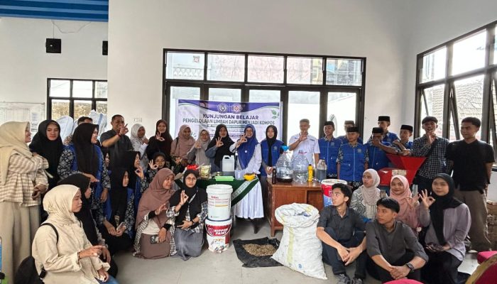 Dari Sisa Dapur Menjadi Kompos, Santri Darul Fallaah Belajar Pengelolaan Limbah