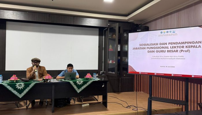 Sosialisasi Jabatan Fungsional, FISIP Unismuh Siapkan Dosen Raih Profesor