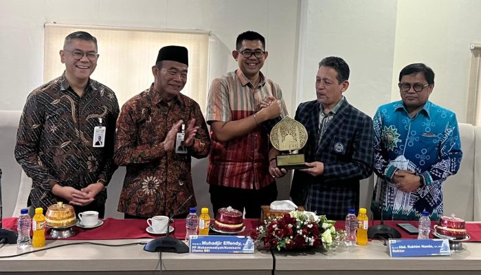 Prof Muhadjir Dorong BSI Kerja Sama dengan Unismuh untuk Pembiayaan Studi S3 Bagi Dosen