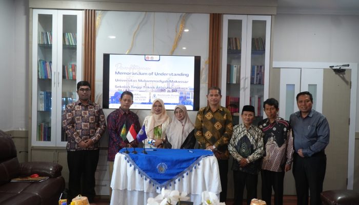 MoU Unismuh Makassar-STT Atlas Nusantara Dorong Kolaborasi Pendidikan dan Teknologi