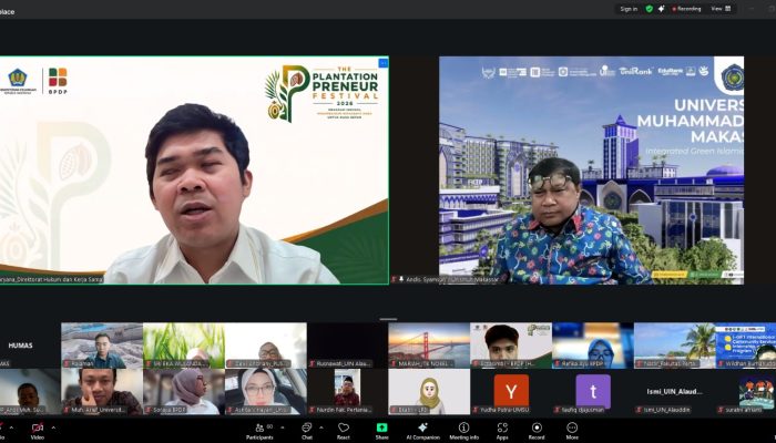 Unismuh Makassar Siapkan Mahasiswa Ikuti Plantationpreneurs Festival 2026