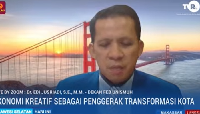 Dekan FEB Unismuh: Ekonomi Kreatif Perkuat Daya Saing dan Identitas Kota