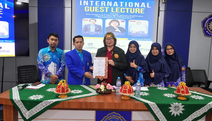 Akademisi Filipina di Unismuh Bahas Masa Depan Kerja dan Ekonomi