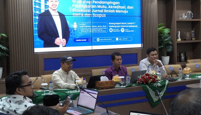 Unismuh Makassar Dorong Peningkatan Akreditasi Jurnal dan Perluasan Indeksasi Internasional
