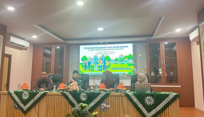 Organisasi Mahasiswa Unismuh Perkuat Komitmen Pengelolaan Sampah Berkelanjutan