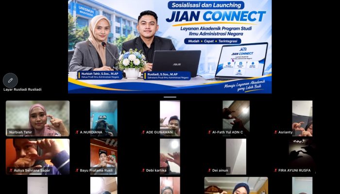 Prodi Ilmu Administrasi Negara Unismuh Kembangkan Layanan Akademik Terintegrasi melalui JIAN CONNECT
